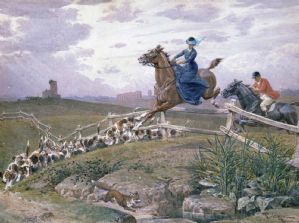 Francesco Coleman: Fuchsjagd in der römischen Landschaft